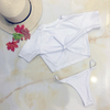 Custom Made Swimsuits T Shirt Bikini Top White Bikini 2020
