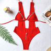 Wholesale One Piece Swimsuit Red Sexy Bikini Triangle Bikini 
