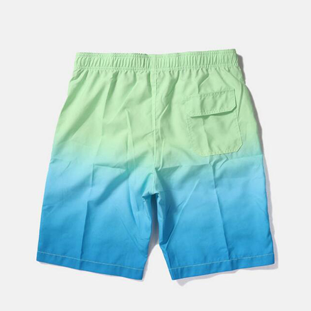 Wholesale Fading Blue Men's Trunk 2021 Trend Swimming Shorts